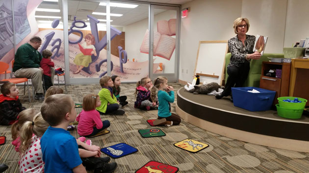Story Time at the Lebanon Public Library