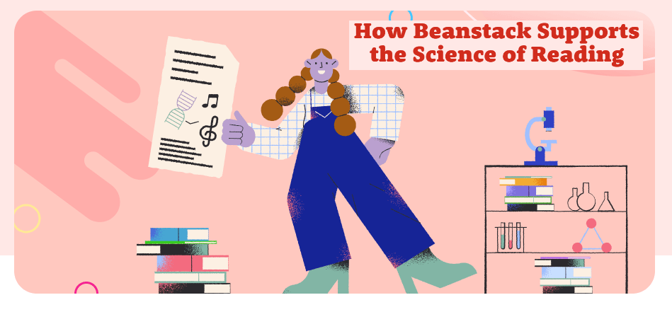 Beanstack supports the science of reading graphic