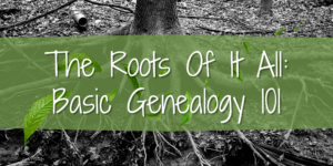 The Roots of It All: Basic Genealogy 101 @ Conference Room